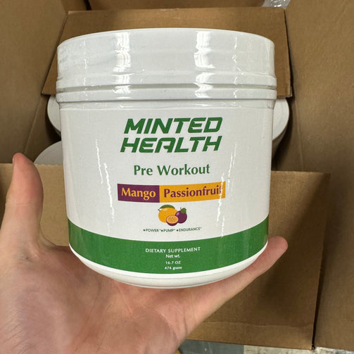 Mango Passionfruit Pre Workout - Minted Health