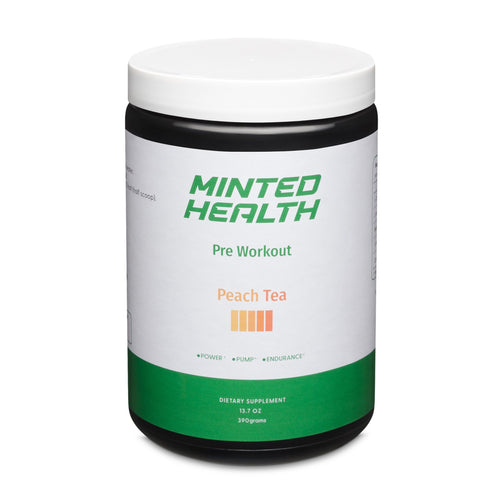 Peach Tea Pre-Workout - Minted Health